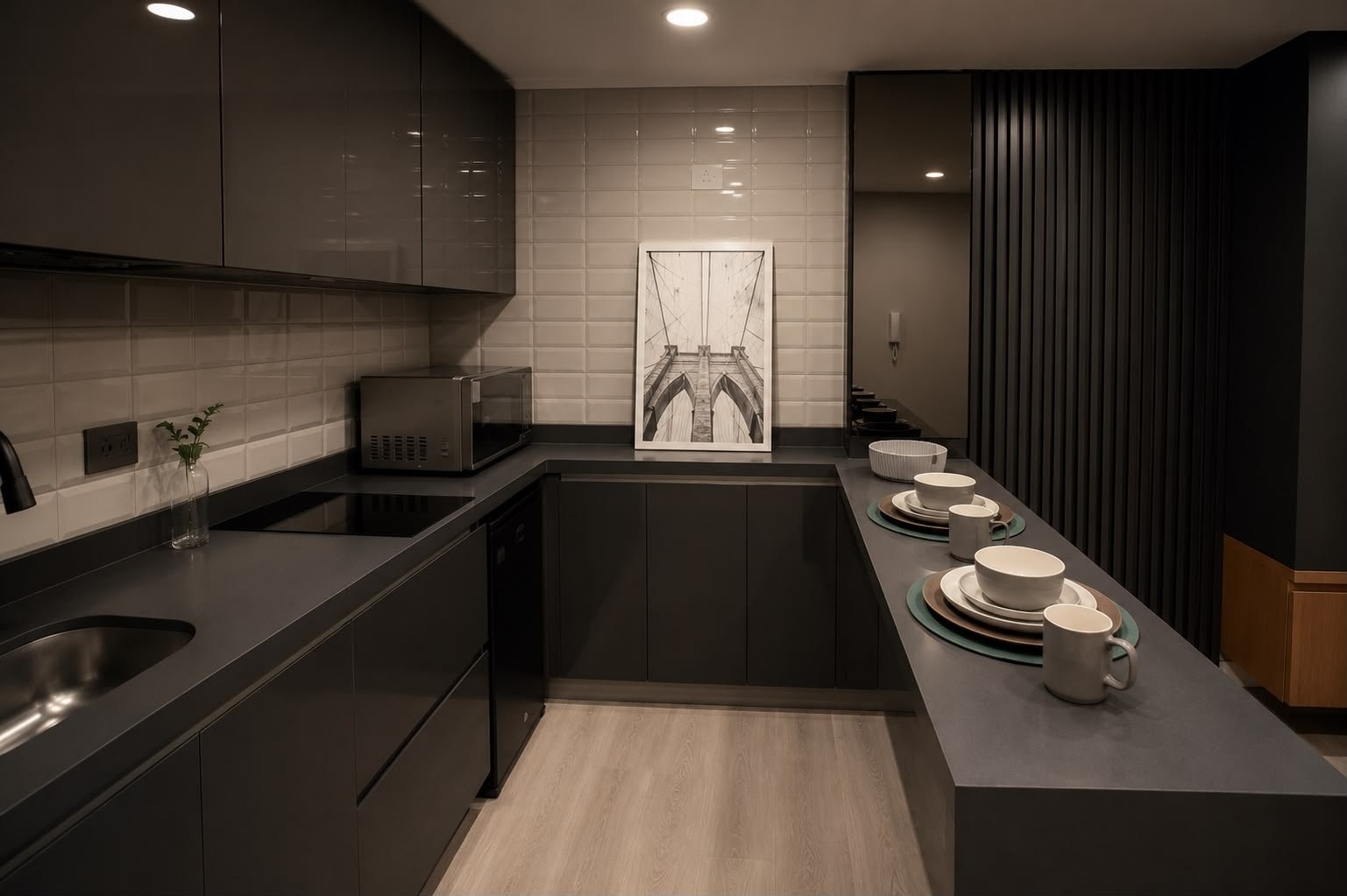 Cocina diseñada por Brunnen Constructores